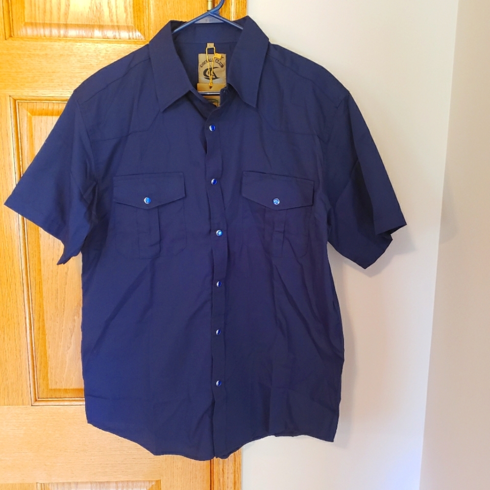NWT Coevals Club Button Up Short Sleeve